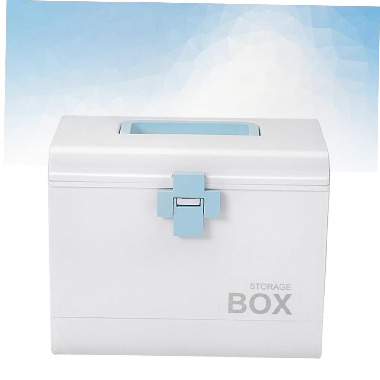 FRCOLOR Valigetta Per Medicinali Di Famiglia Scatola Per Medicinali Leggera Con Organizer Contenitore Per Medicinali Portatile Con Coperchio