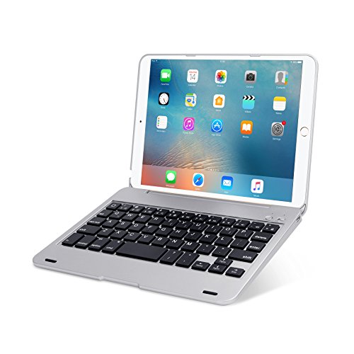 ONHI Wireless Keyboard for iPad Mini Keyboard Case, Folio Flip Smart Cover