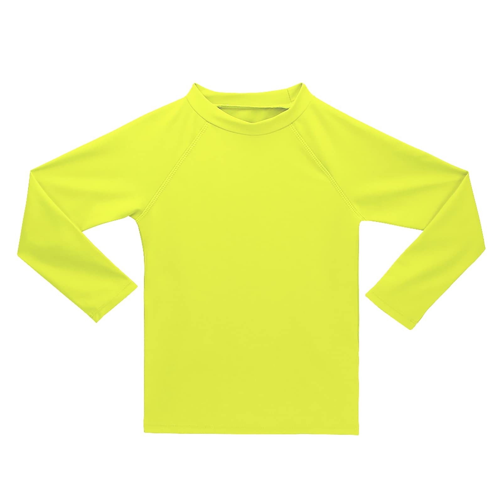 KAKU NANU Long Sleeve Rash Guard Boy Kids UPF 50+ Swim Shirts