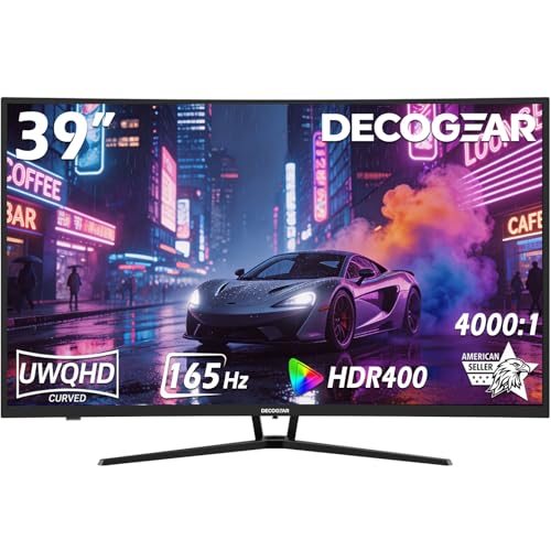 Deco Gear 39" Curved Widescreen Monitor