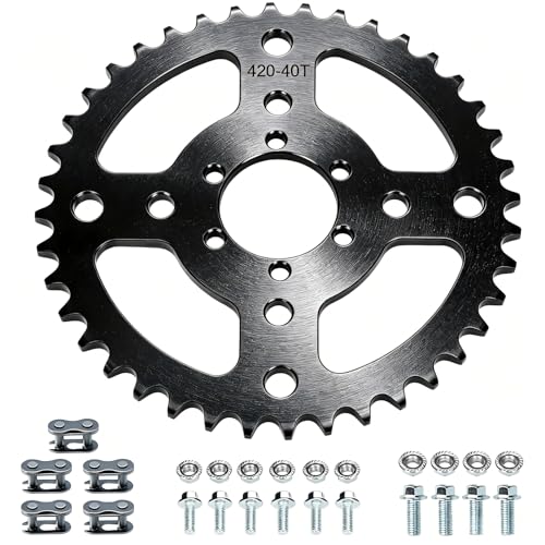 Image of 420 Sprocket 40T 40mm Bore Replacement for Coleman BT200X CT200U-EX CT200U CT100U CC100X Baja MB165 Doodlebug DB30 TrailMaster MB200 Motovox MBX10 Mini Bike Predator 212 196cc Engine Parts