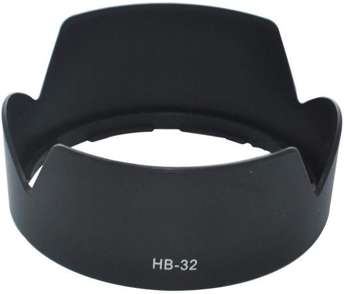 Pixtic HB-32 67 mm Lens Hood for Nikon AF-S DX18-70/3.5-4.5G ED-IF, AF-S DX18-135/f3.5-5.6G