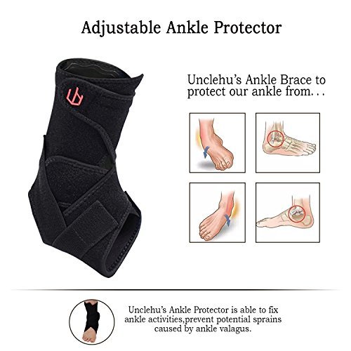 UncleHu, tutore da caviglia con supporto per