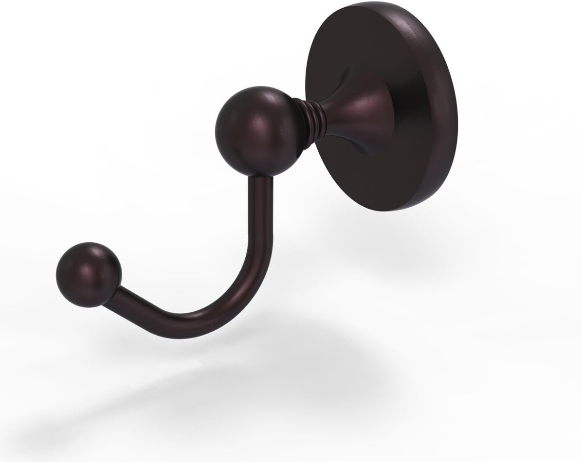 Allied Brass SL-20-ABZ Shadwell Collection Robe Hook, Antique Bronze