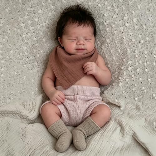 Muñeca Reborn Bebé Vinilo Suave 18 Pulgadas Realista miniatura 3