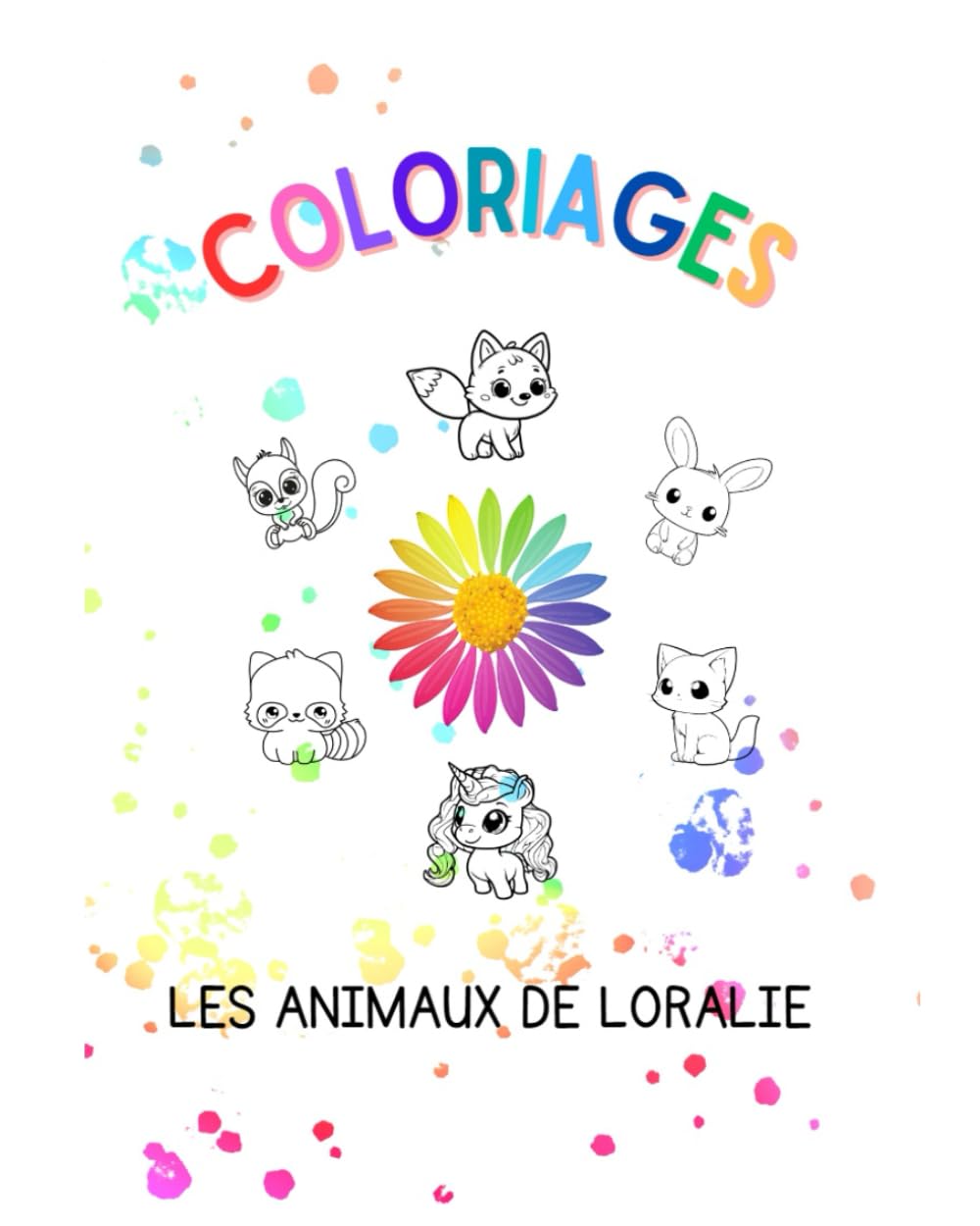 Coloriages Les animaux de Loralie contre l'ennui des enfants