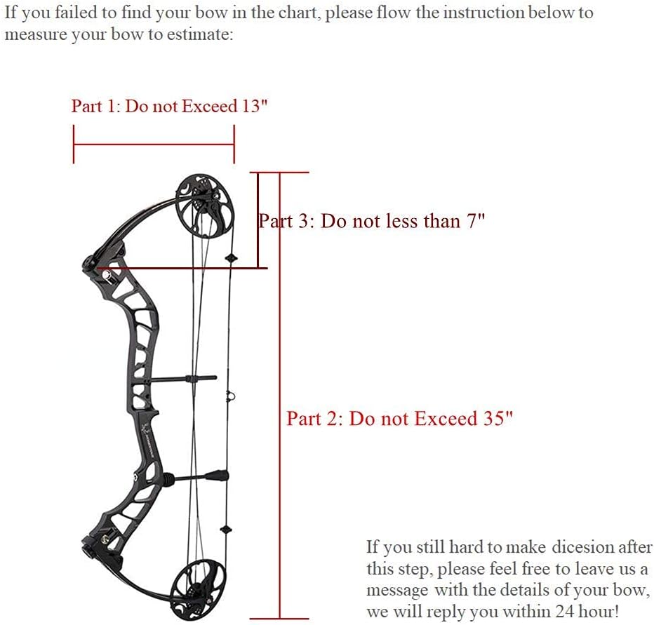 DarkForest BC-1 Compound Bow Case Soft Lightweight Archery Bow and Arrow Case - Storage See The Size Chart : Sports & Outdoors