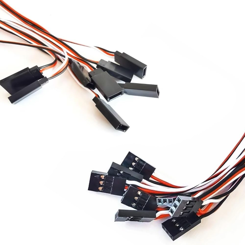 Servo Verlängerungskabel 15cm 30cm 50cm 3-Pin Kabel Stecker RC Teile