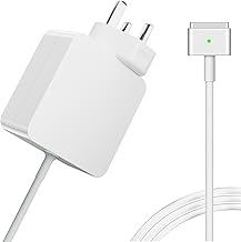 MacBook Air/Pro 85W T-Tip Charger/Power Adapter 5.9ft/1.8M Replacement Cable Power Adapter Compatible MC975CH/AMC976CH/AME293ZP/A ME665ZP/A ME664ZP/AME294ZP/AMD506 Models A1424, A1398