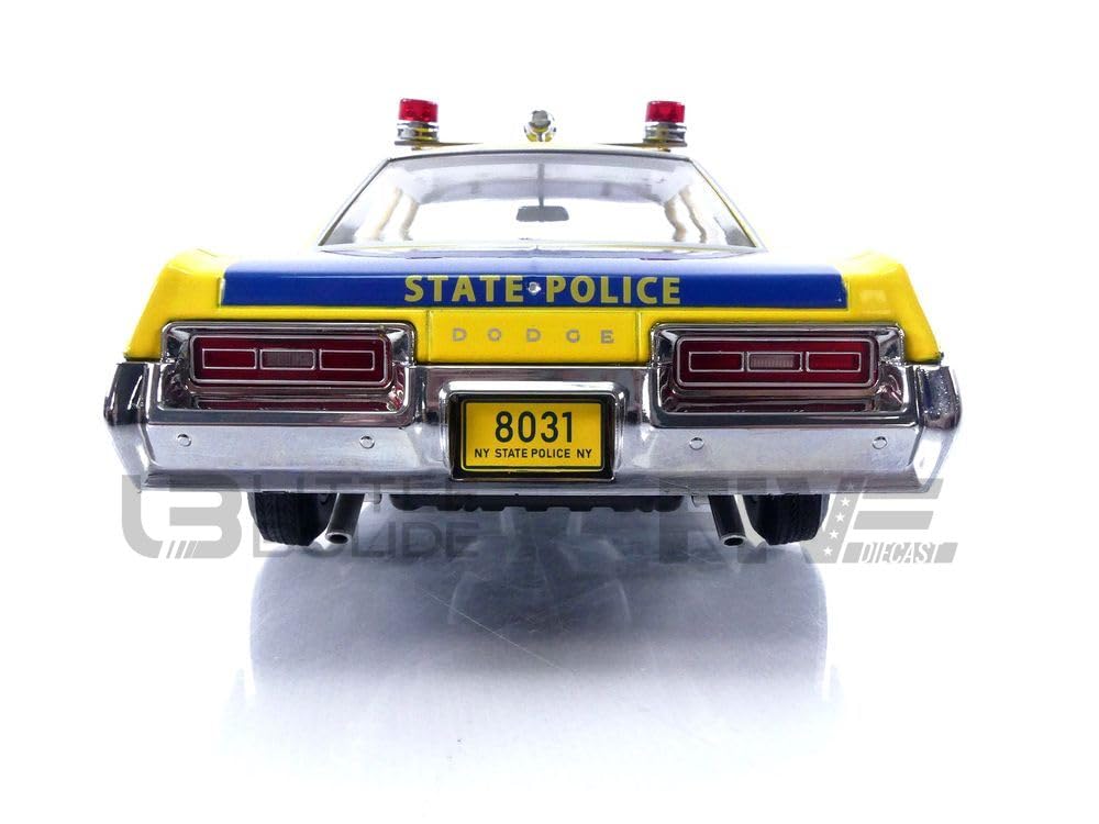 Amazon.com: KK Scale Models 1/18 - Dodge Monaco New York State