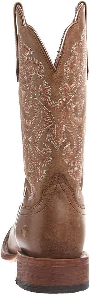 ARIAT womens County Lane Wide Square Toe Western Boot