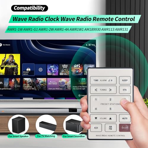 Télécommande Bose Wave avec batterie incluse haute réactivité AWR1-4A - 2