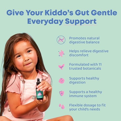Image of JoySpring ParaPatrol Kids' Herbal Blend - Alcohol-Free Liquid Supplement with Black Walnut and Wormwood Extract | Supports Digestive Health | Natural Raspberry Flavor - 30 Servings (Pack of 3)