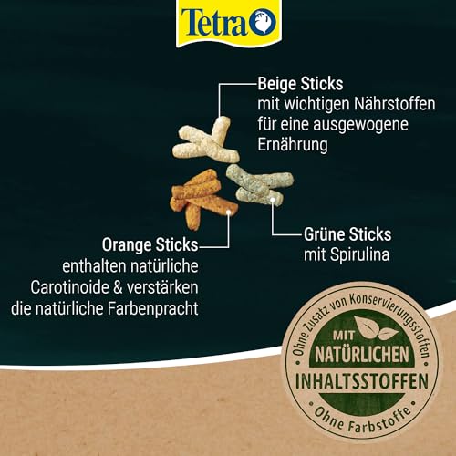 Tetra Pond Special Mix – Fischfutter Mischung für alle Teichfische bestehend aus DREI verschiedenen Sticks, für gesundes Wachstum und EIN gestärktes Immunsystem, 5 L Eimer