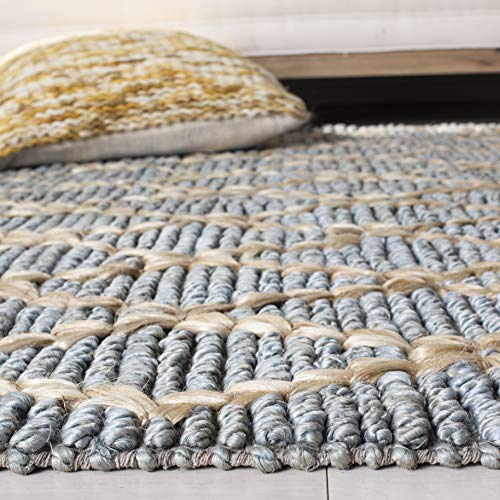 Tapete decorativo Boho 3' x 5' azul claro SAFAVIEH miniatura 4