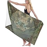 Perfecto para: playa, baño, piscina y actividades al aire libre, también se puede utilizar como una manta cálida para un viaje de aire o una fiesta de comprimidos, puedes envolverte totalmente en ella. Regalo único para Acción de Gracias y Navidad.