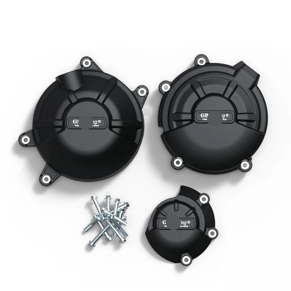 Couvercle protection moteur CB500F kit complet prêt à monter