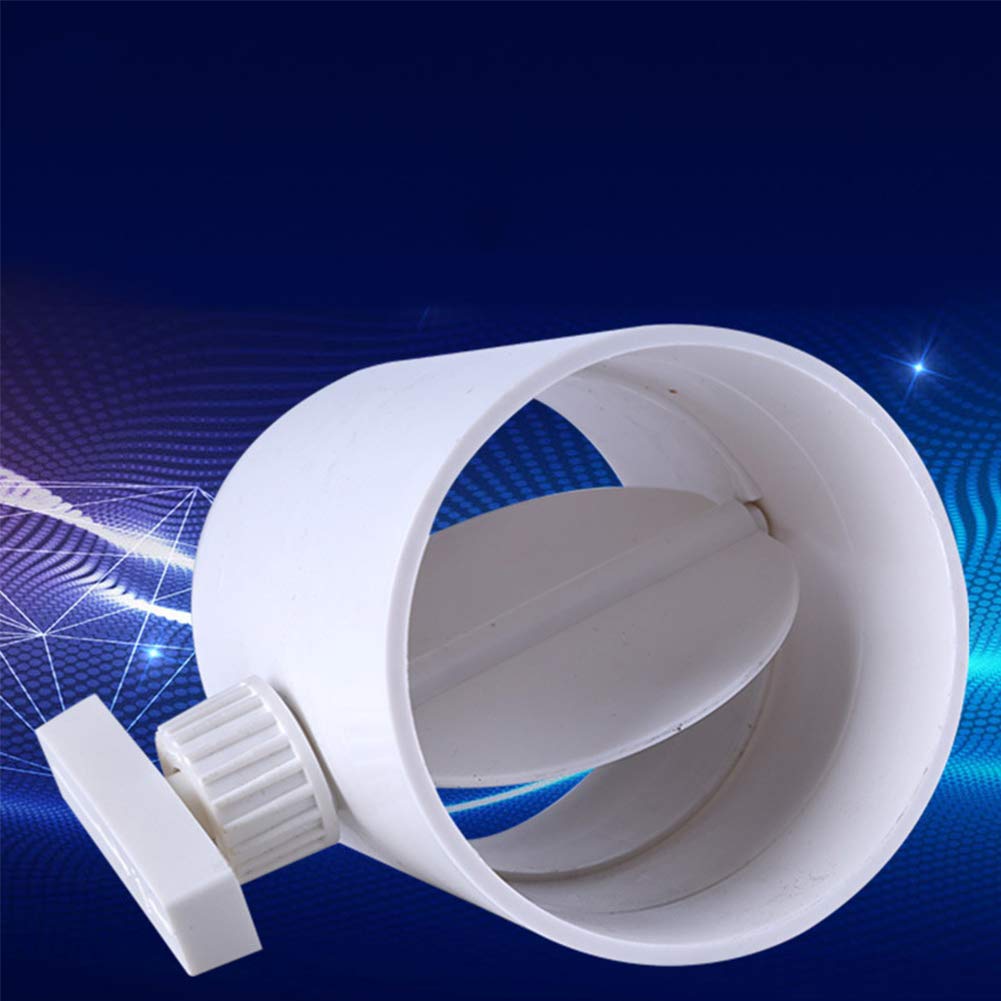 Winflex - Raccordo Per Canale Tondo Con Valvola Di Non Ritorno A Flangia Quadrata O200mm 3700688598154 - Foto 3