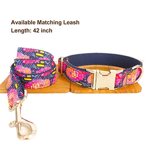 Smartyou Personalized Dog Collar, Engraved Metal Buckle Collar For Dog Name & Phone Number With Fully Adjustable Sizes Xs/S/M/L/Xl #TOP2