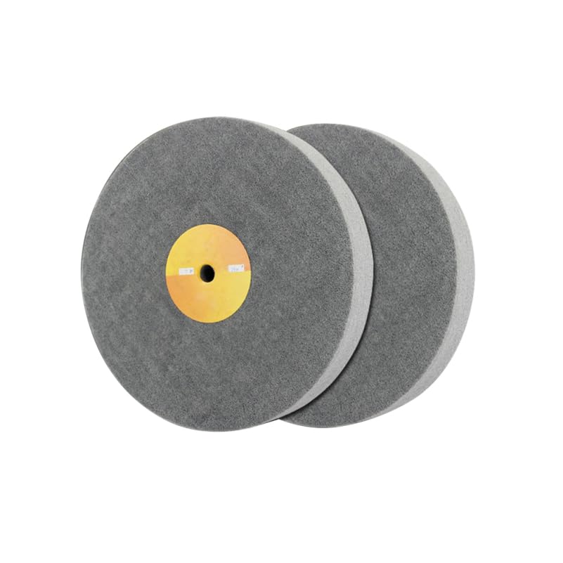 HOMSFOU Disco De Pulido 5.90 Pulgadas Rueda Abrasiva Para Esmeril Pulido Fino De Metales Como Acero Inoxidable Y Aluminio Para Uso En Bricolaje Industrial