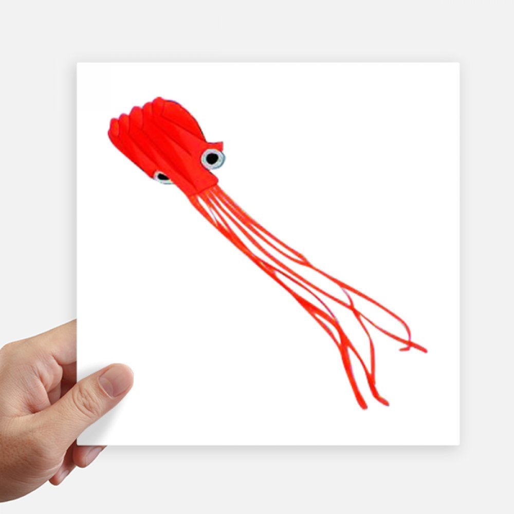 Cometa pulpo pegatinas de 20cm para personalizar motos y ordenadores portátiles con estilo