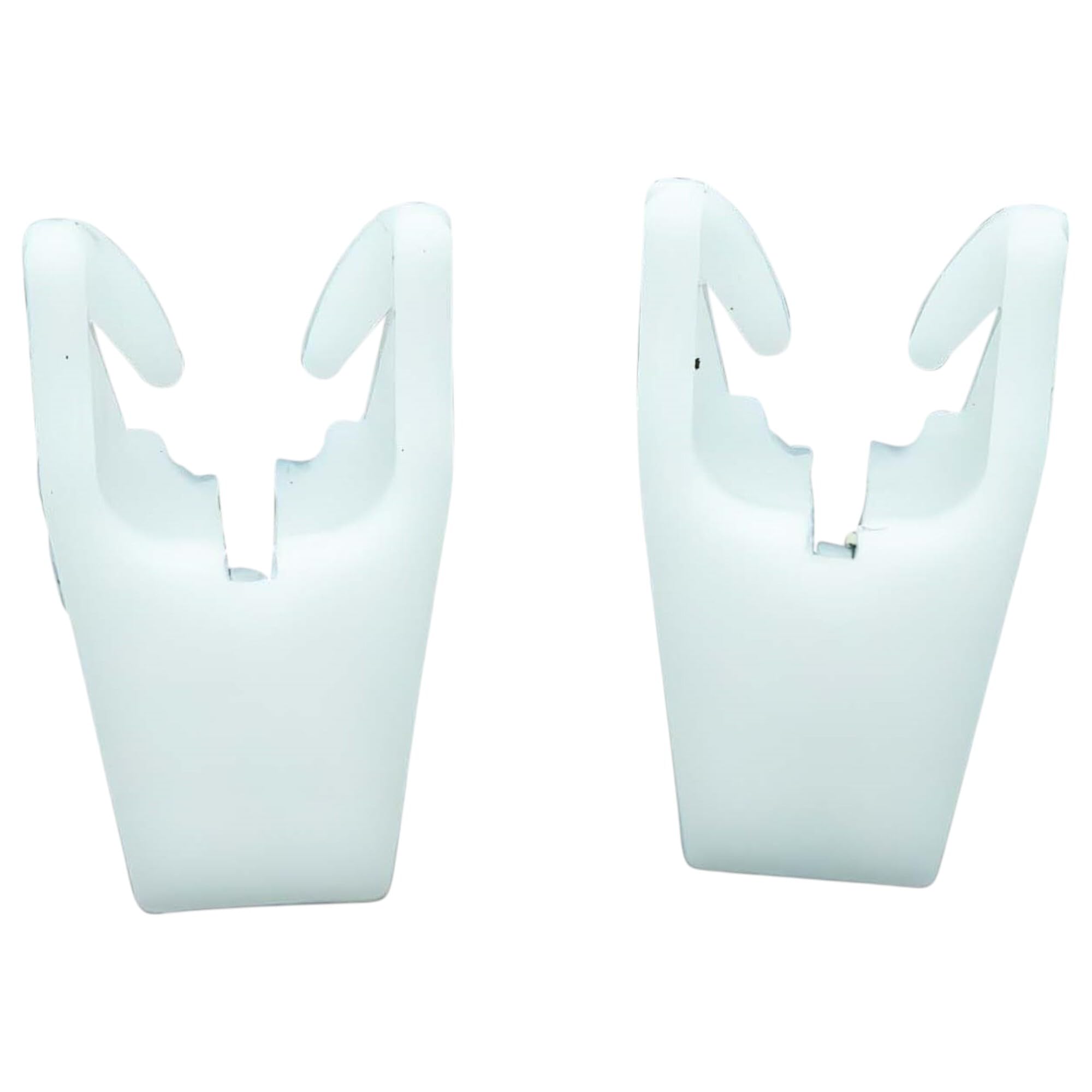 2 Clip Fixation plage arrière RENAULT CLIO MEGANE SCENIC LAGUNA MODUS