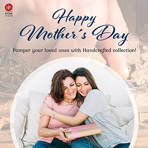 Storeindya Store Indya Handcrafted Wooden Eyeglass Spectacle Holder Organizer Stand Desk Desktop Sunglasses Display Eyewear Decorative Accessories Nose Shaped (Brown Collection) Mother's Day Gift #TOP6