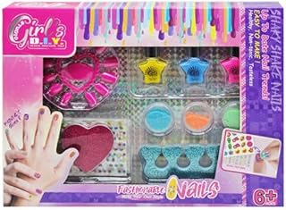 طقم طلاء أظافر للأطفال من Next Store، طلاء أظافر آمن وغير سام، هدية مثالية للبنات، مجموعة فن الأظافر للأطفال، مجموعة مكياج للأطفال، طلاء أظافر للأطفال من 5-12 سنة.