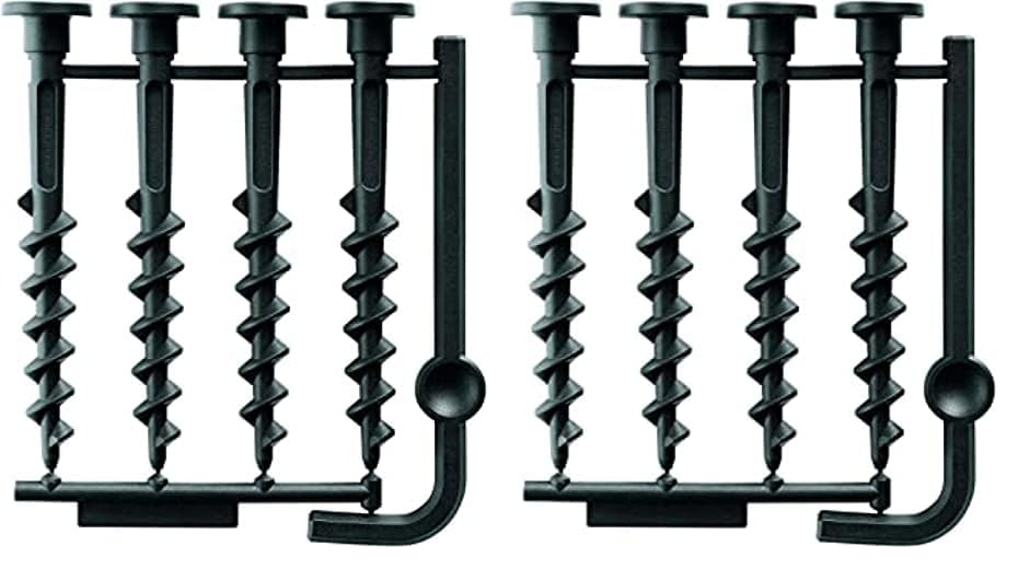 Bosch Erdschrauben für Ladestation INDEGO 350/Connect (4 Stück) (Packung mit 2)