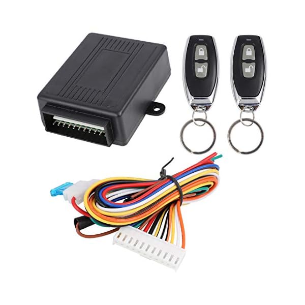 X AUTOHAUX Universal Car Remote Central Kit Door Lock Keyless Entry System – DC 12V Only