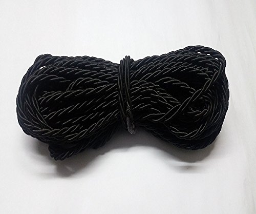 Bikers World Customised Big & Heavy Leg Guard Rope Black For Royal ...