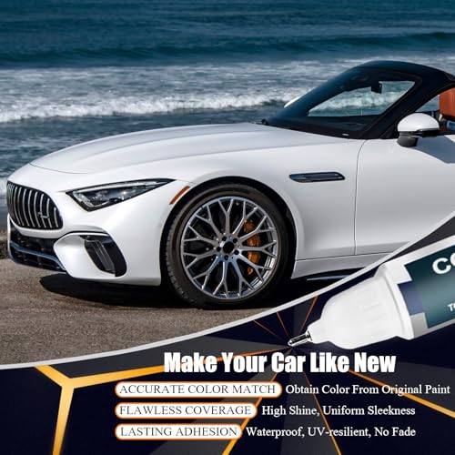 Image of Touch Up Paint Compatible with Dodge Ram /Mercedes-Benz, Car Paint Pen Scratch Repair Two-In-One Touch Up Paint, Premium Car Scratch Remover for Deep Scratches