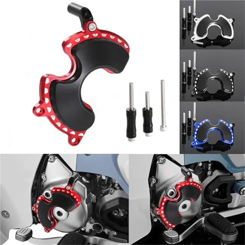Protector de piñón de aluminio CNC para cárter izquierdo Honda Monkey 125 2