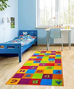 Status Nylon Digital Printed Kids Door Runner Mats House Carpet for Playing Activity in Home (Runner-256 - (60x193 cm))