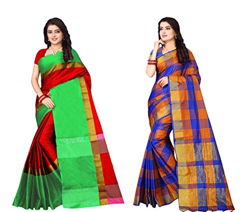 92% OFF on DHRUVI TRENDZ Banarasi Cotton Blend Ready to wear Saree (DT-S1107&S1274_Blue_Free Size) 92% OFF on DHRUVI TRENDZ Banarasi Cotton Blend Ready to wear Saree (DT-S1107&S1274_Blue_Free Size)