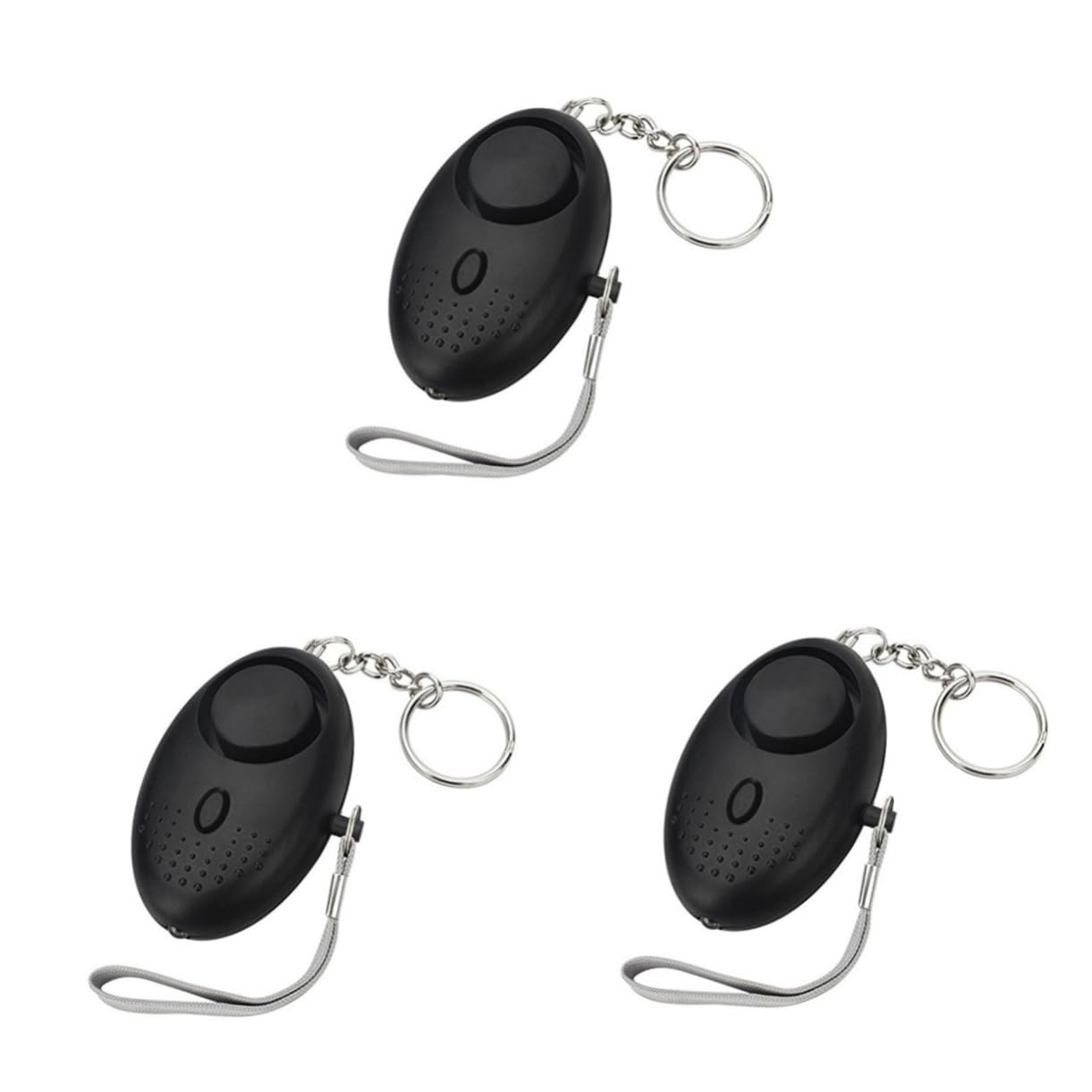 UPKOCH 6piezas Alarmas Personales con Linterna Led para Seguridad De Mujeres Niño Niña y Ancianos Alarmas De Emergencia Portátiles Diseño Compacto y Ligero para Uso Nocturno