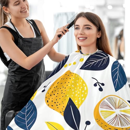 Capa para corte de cabello impermeable Qilmy 140 x 165 cm miniatura 6