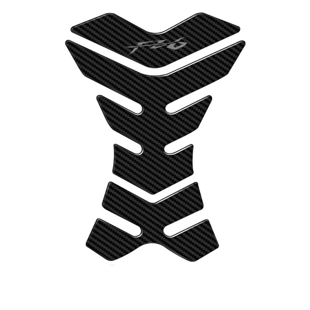TYMUS Adesivi per Moto 3D Carbon-Look Motorcycle Tank Pad Protector Decal Stickers Custodia per Ya&ma&ha FZ6 FZ6N Tank FZ 6 Tutti Gli Anni (Color : 778)