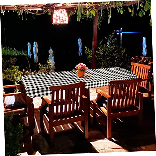 Housse de table de pique-nique élastique imperméable nappe camping - 7