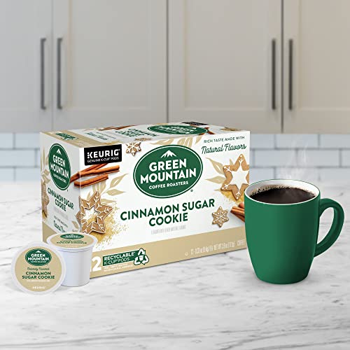 Green Mountain Coffee Roasters light roast Pod Cinnamon Sugar Cookie Coffee, 12 Count - image 7