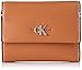 Produktbild Calvin Klein Damen Ckj Mono Hardware Med Trifold Geldbörse, Braun (Cuoio), 1x1x1 cm