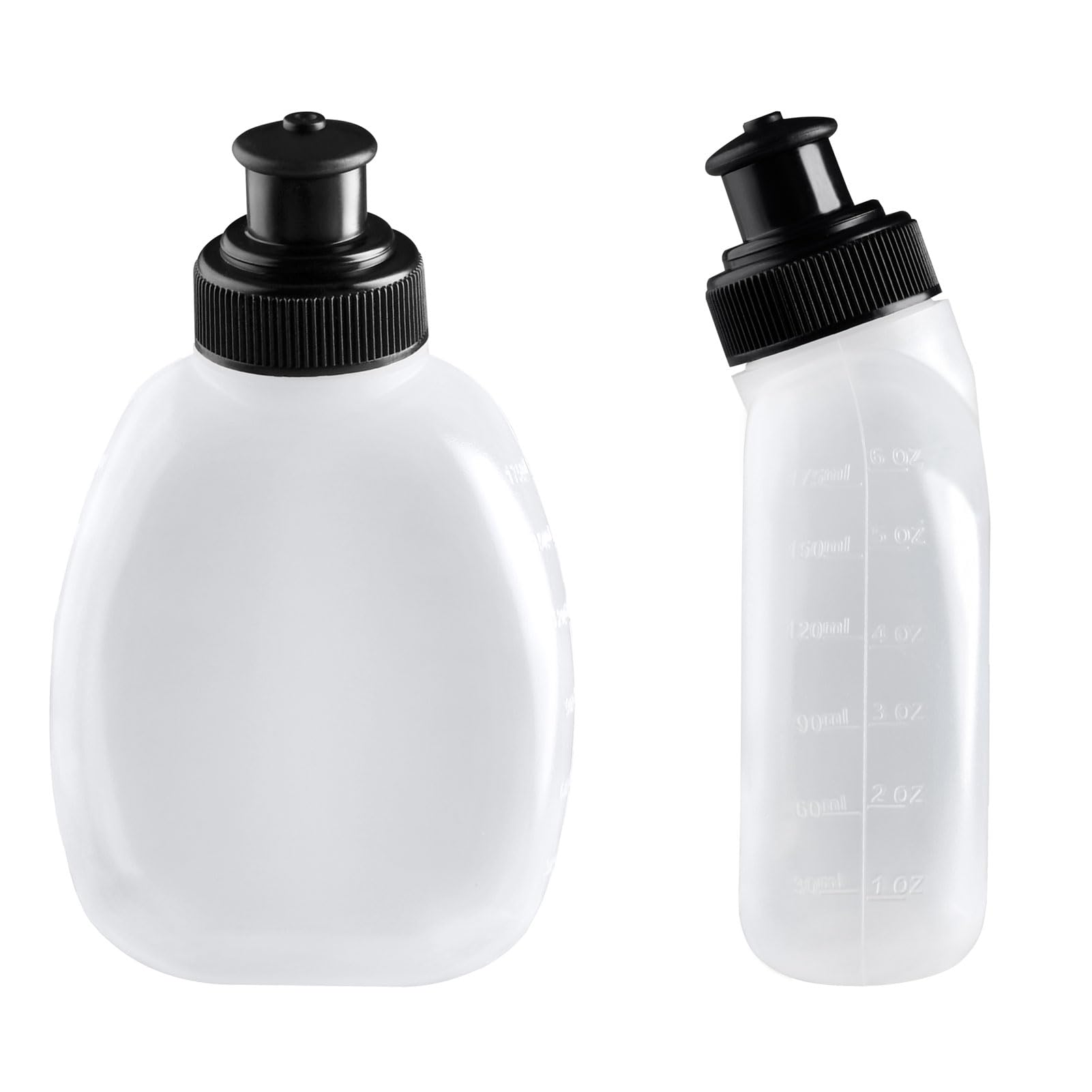 Azarxis Running Water Bottles Flask BPA Free Leakproof Hydration Vest Packs Waist Belt Replacement for Triathlon Marathon Hiking Cycling Climbing Runner