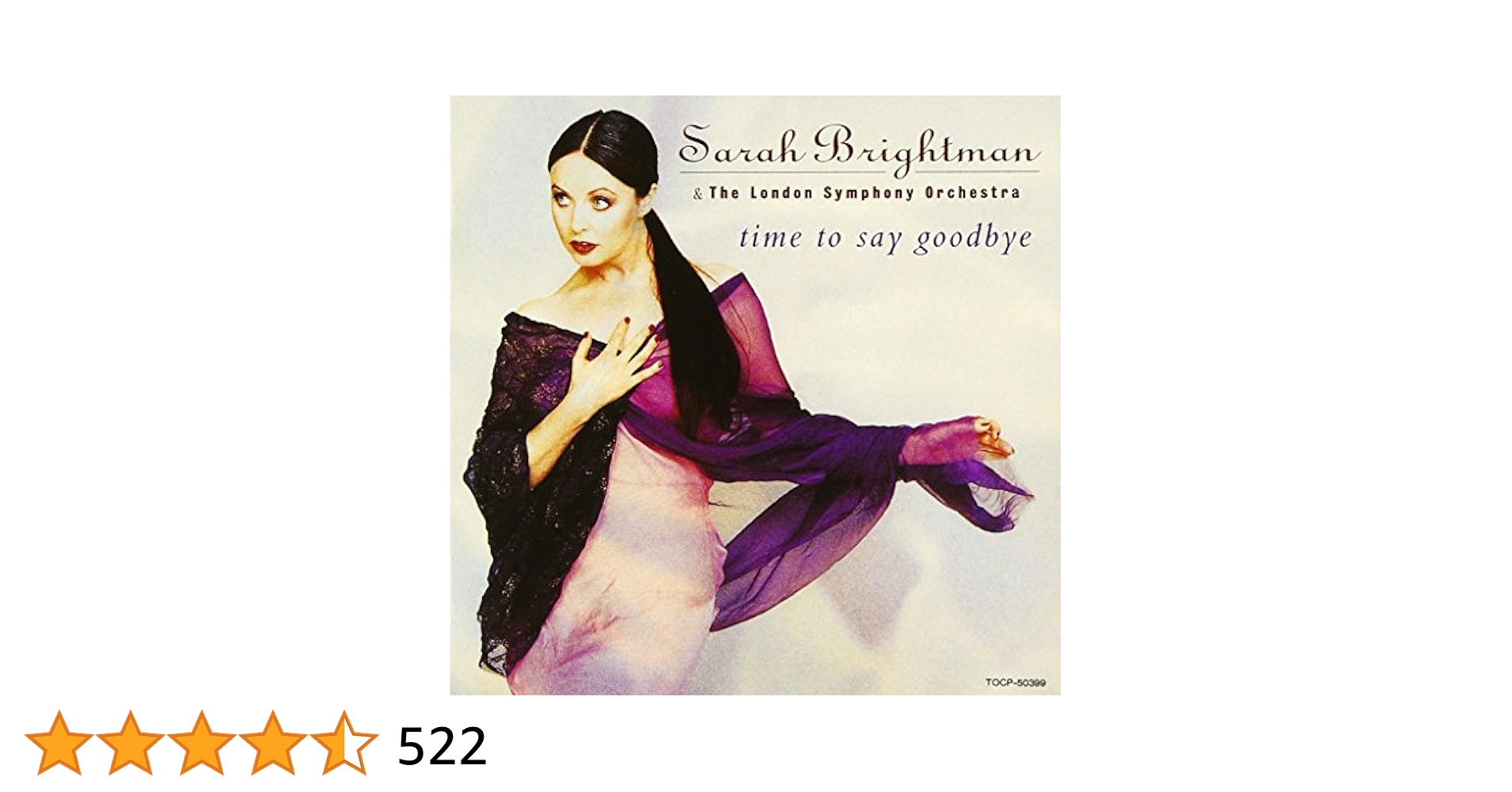 (Hybrid SACD) サラ・ブライトマン 『Time To Say～』 Amazon.co.jp: Time to Say Goodbye: Music