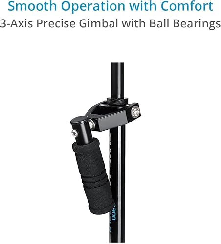 Miniatura 3 de FLYCAM DSLR Nano Handheld Mini Estabilizador de Cámara (DSLR-Nano-QR) Pequeño Steadycam para cámaras de hasta 1.5 kg3.3 lb  Mejor Estabilizador
