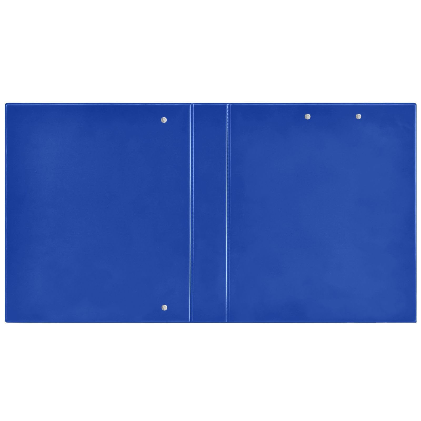 International - Raccoglitore a 3 anelli blu, raccoglitore ad anelli a D, raccoglitore a 3 anelli con portablocco, flessibile a 3 anelli, prodotto per ufficio (confezione da 2)