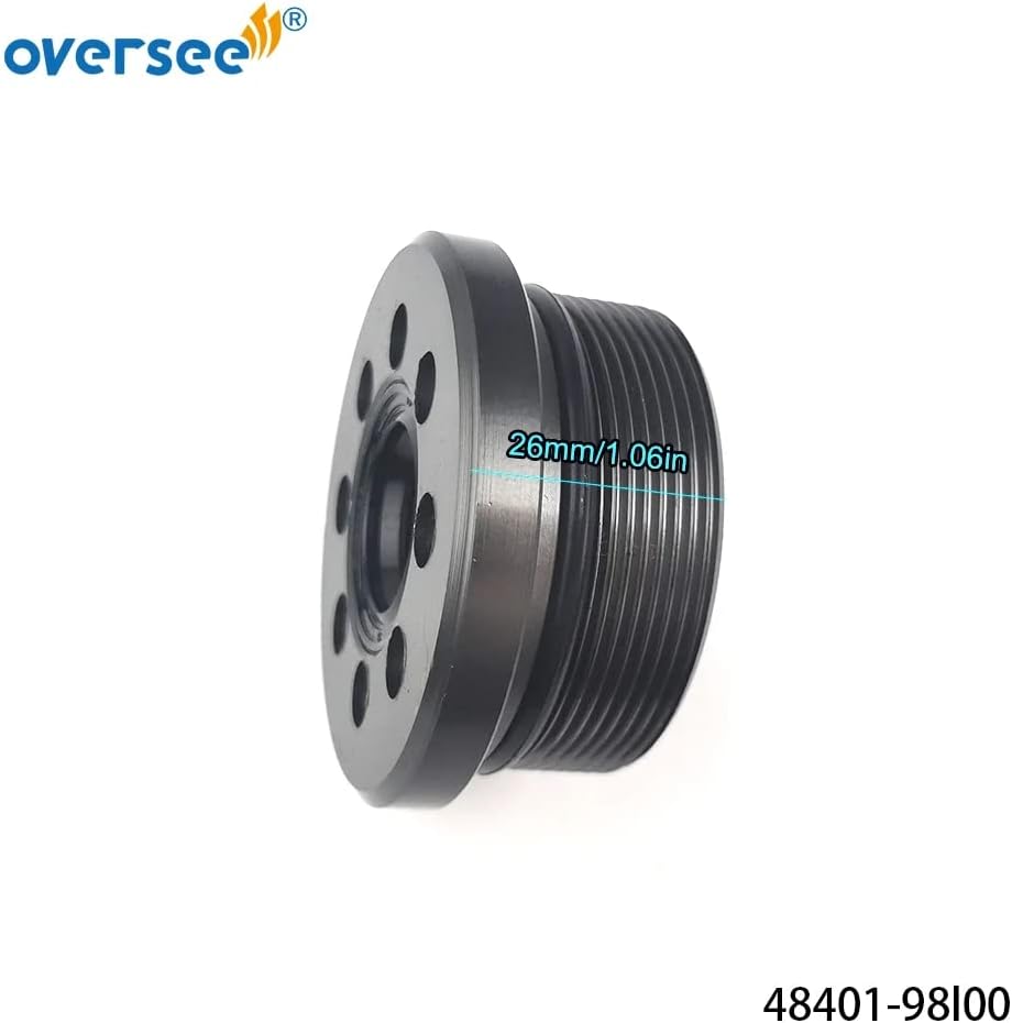 OVERSEE 48401-98L00 Tilt End Cap for Suzuki Suzuki Outboard DT115 (86-01) DT140 (86-01) 2/4 Stroke 48401-98L01;48401-98L02