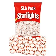 Classic Peppermint Hard Candy Mints Individually Wrapped, Perfect for Candy Dishes, Sharing & Holidays 5 lb Bulk