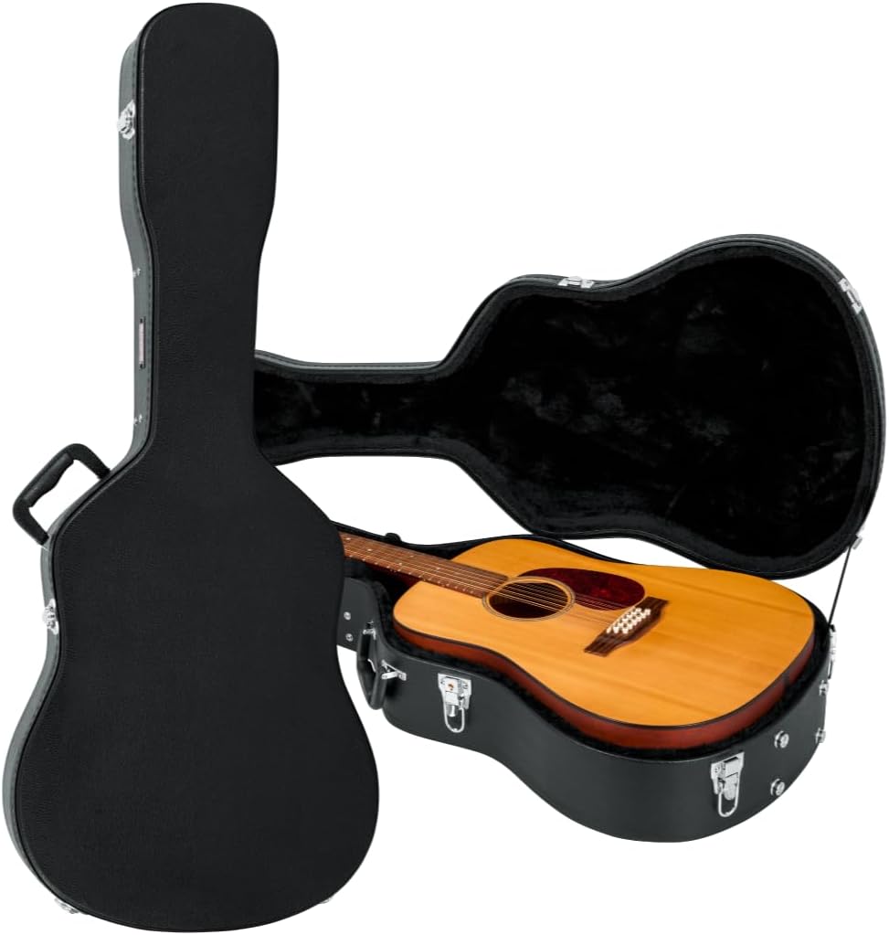 GWE-DREAD 12 Hard-Shell Wood Case for Dread 12-String Guitars