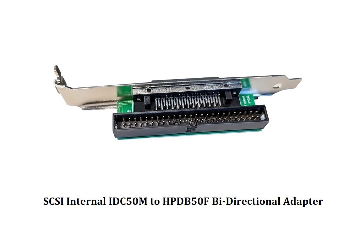 Amazon.com: CompuCablePlusUSA.com SCSI Computer Slot Adapter