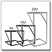 Tripp Lite 8U/12U/22U Expandable Wall-Mount 2-Post Open Frame Rack, Adjustable Network Equipment Rack, Switch Depth, 18